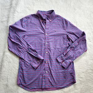 VINEYARD Vines - Nylon Lightweight Performance Button Down On the Go Performance